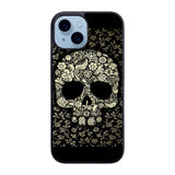 Dead sugar skull flower pattern Case iPhone 15 BC3010