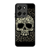 Dead sugar skull flower pattern Motorola Moto G 5G 2025 Case BC3010
