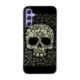 Dead sugar skull flower pattern Case Samsung Galaxy A35 5G BC3010