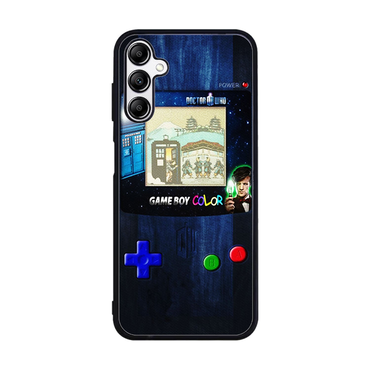 Retro gameboy tardis doctor who Case Samsung Galaxy A15 BC2988