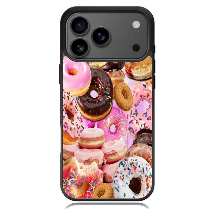 Sprinkle doughnuts iPhone 17 Pro Max Case BC2993