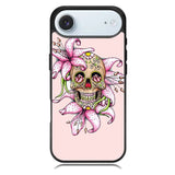 Sugar Skull Crow Honey bird Flower iPhone 17 Air Case BC2994