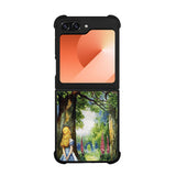 Alice in Wonderland and cat Case Samsung Galaxy Z Flip 6 5G BC3046