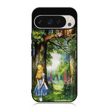 Alice in Wonderland and cat Case Google Pixel 9 Pro XL BC3046