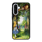 Alice in Wonderland and cat Samsung Galaxy A56 Case BC3046