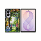 Alice in Wonderland and cat Samsung Galaxy Z Fold 8 Case BC3046