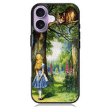 Alice in Wonderland and cat iPhone 17 Case BC3046