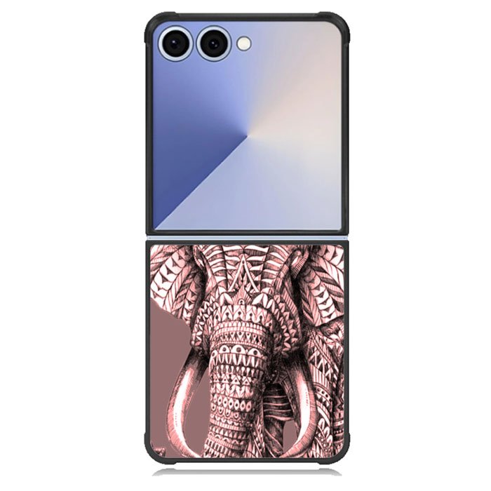 Aztec elephant Samsung Galaxy Z Flip 7 Case BC3070