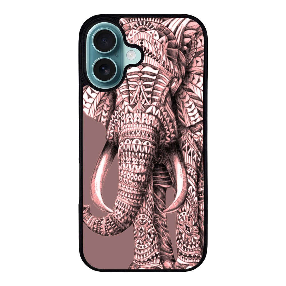 Aztec elephant Case iPhone 16 Plus BC3070