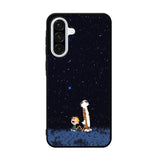 Calvin Hobbes Space Samsung Galaxy A36 Case BC3005