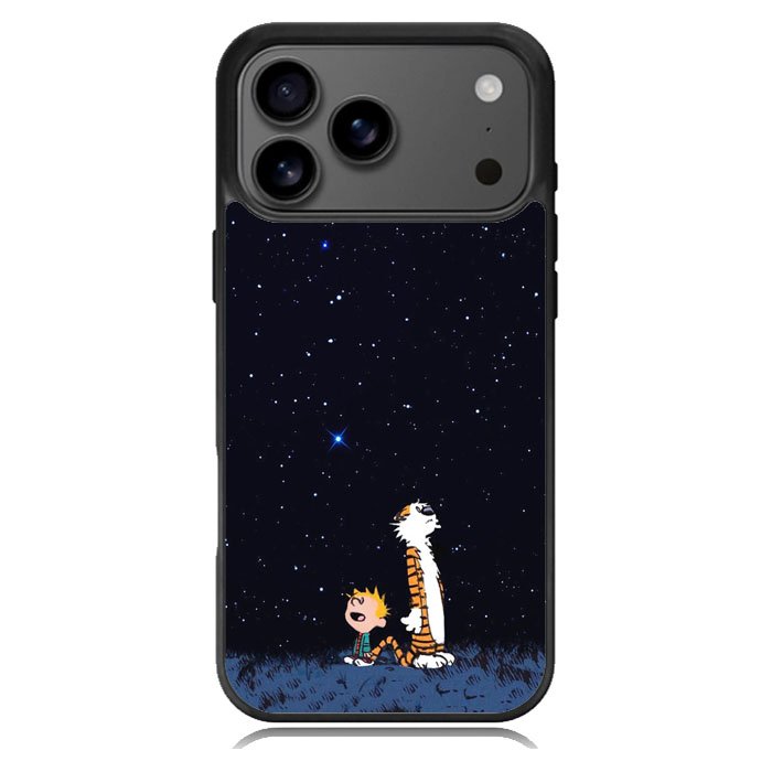 Calvin Hobbes Space iPhone 17 Pro Max Case BC3005
