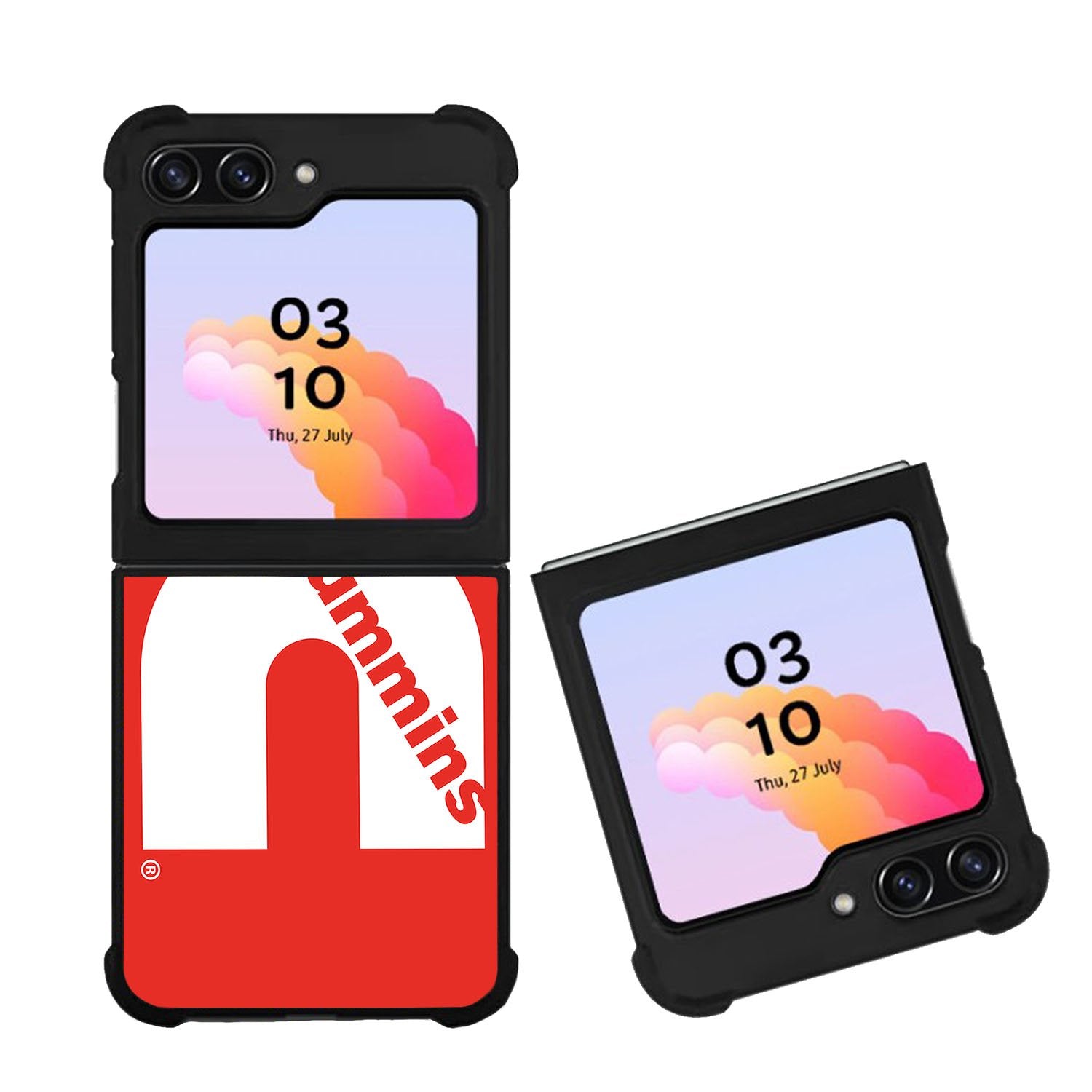 Cummins logo Case Samsung Galaxy Z Flip 5 5G BC3007
