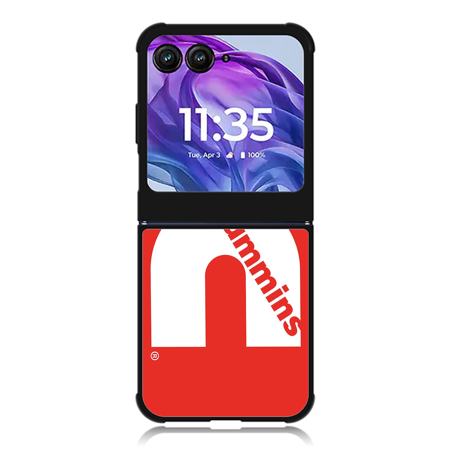 Cummins logo Motorola Moto Razr 2024 , Moto Razr 50 Case FE3007