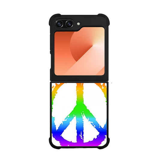 60S PEACE SIGN Case Samsung Galaxy Z Flip 6 5G BC3037