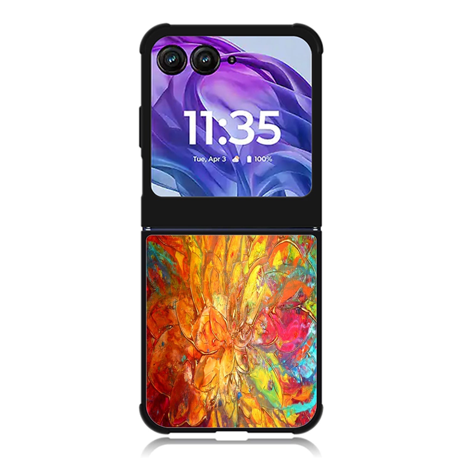 ABSTRACT PAINTINGS Motorola Moto Razr 2024 , Moto Razr 50 Case FE3041
