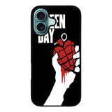 Green Day band Case iPhone 16 Plus BC3031