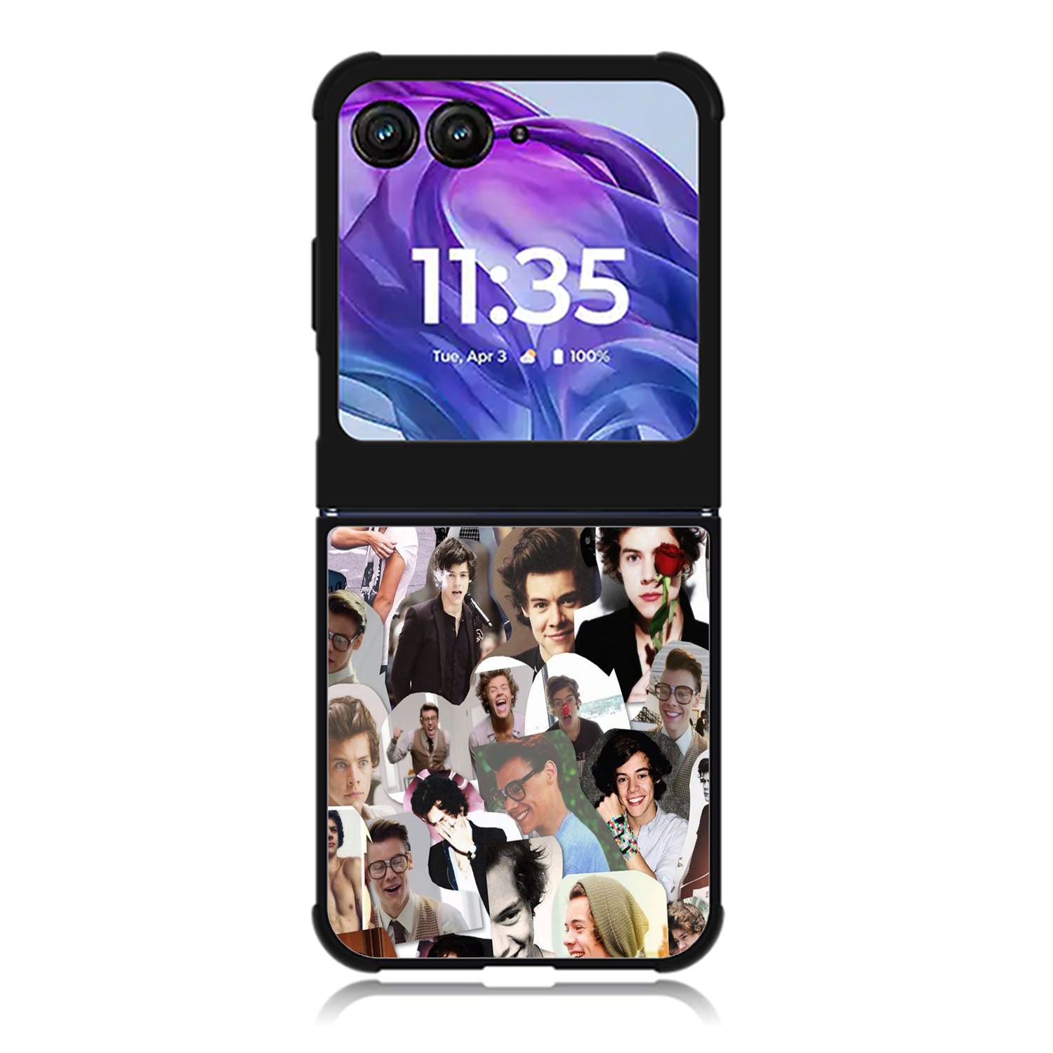 Harry Styles collage Motorola Moto Razr 2024 , Moto Razr 50 Case FE2960
