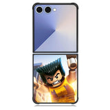 super heroes lego wolverine Samsung Galaxy Z Flip 7 Case BC2996