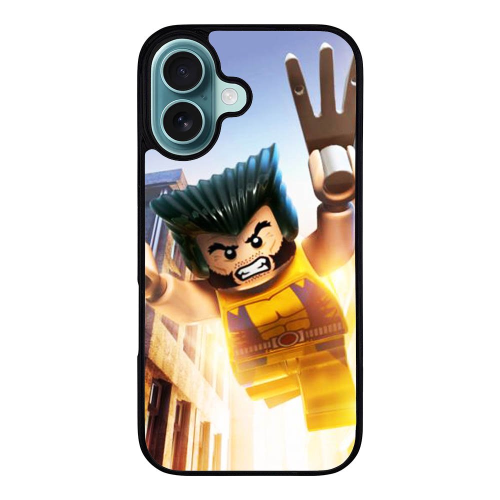 super heroes lego wolverine Case iPhone 16 Plus BC2996