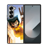 super heroes lego wolverine Case Samsung Galaxy Z Fold 6 5G BC2996