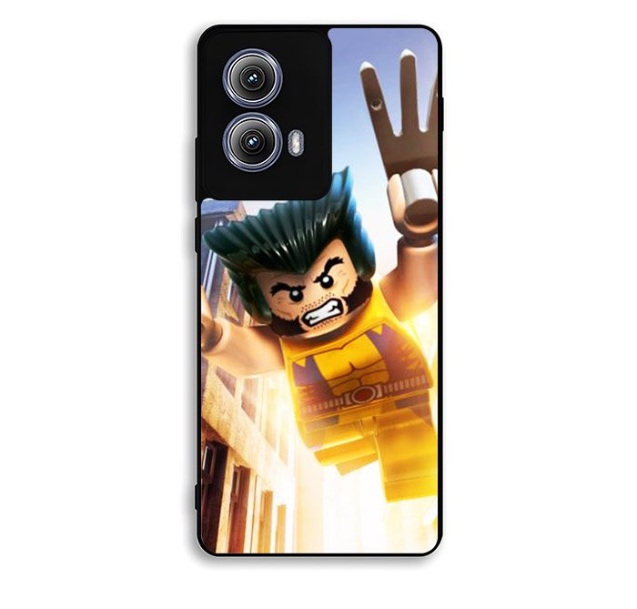 super heroes lego wolverine Motorola Moto Edge 2024 Case BC2996