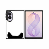 black cat Samsung Galaxy Z Fold 8 Case BC2999