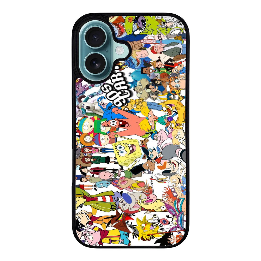 90S CARTOON CARACTER Case iPhone 16 Plus BC3039