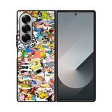 90S CARTOON CARACTER Case Samsung Galaxy Z Fold 6 5G BC3039