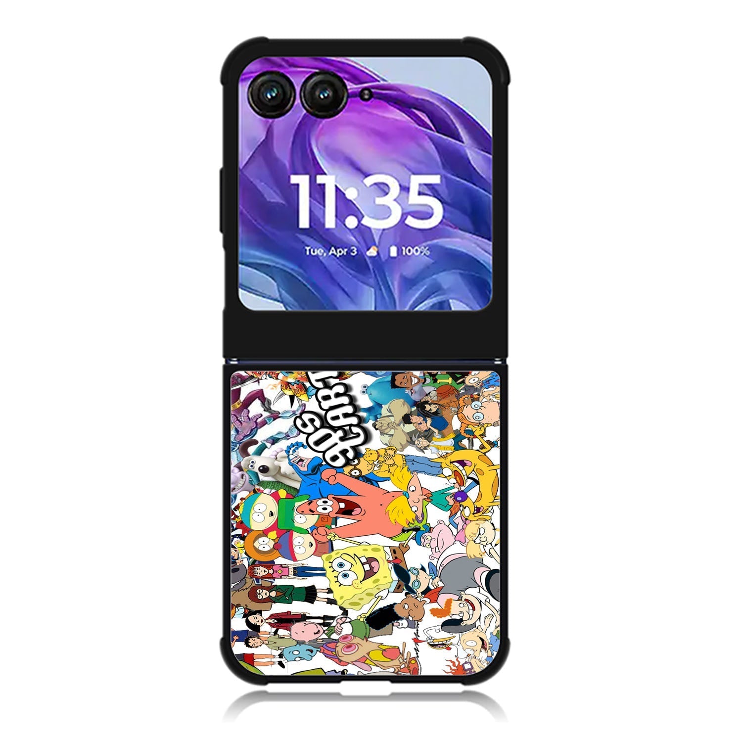 90S CARTOON CARACTER Motorola Moto Razr 2024 , Moto Razr 50 Case FE3039