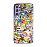 90S CARTOON CARACTER Case Samsung Galaxy A35 5G BC3039