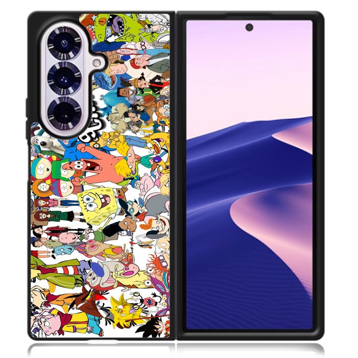 90S CARTOON CARACTER Samsung Galaxy Z Fold 7 5G Case BC3039