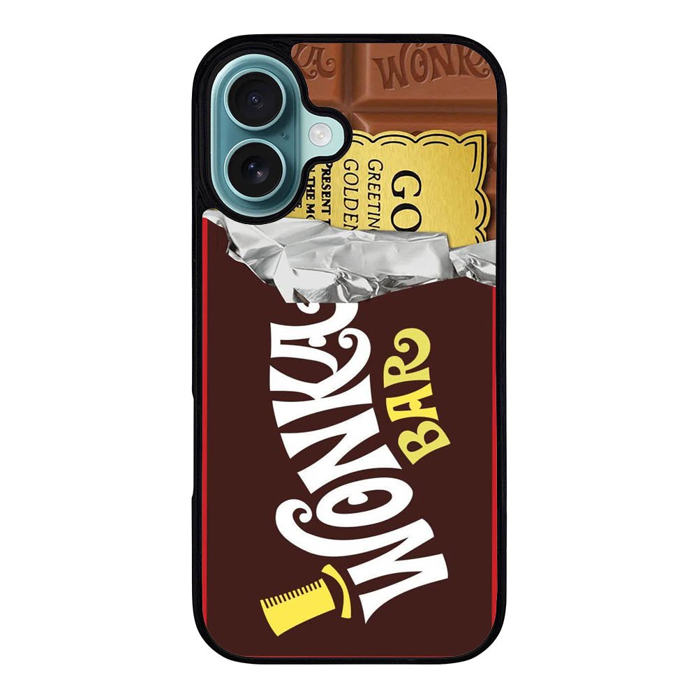 Wonka Bar Chocolate Case iPhone 16 Plus BC2948