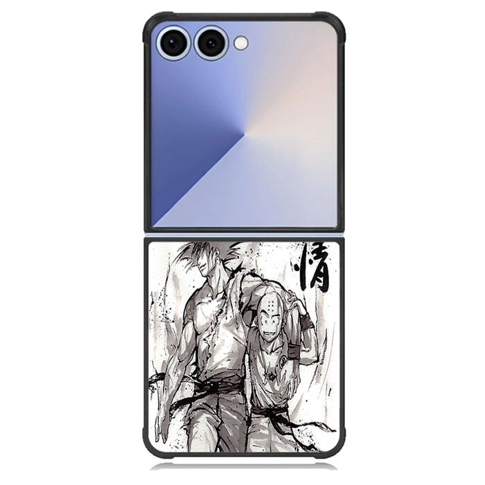 Dragon Ball Z Goku and Krillin Samsung Galaxy Z Flip 7 Case BC3014