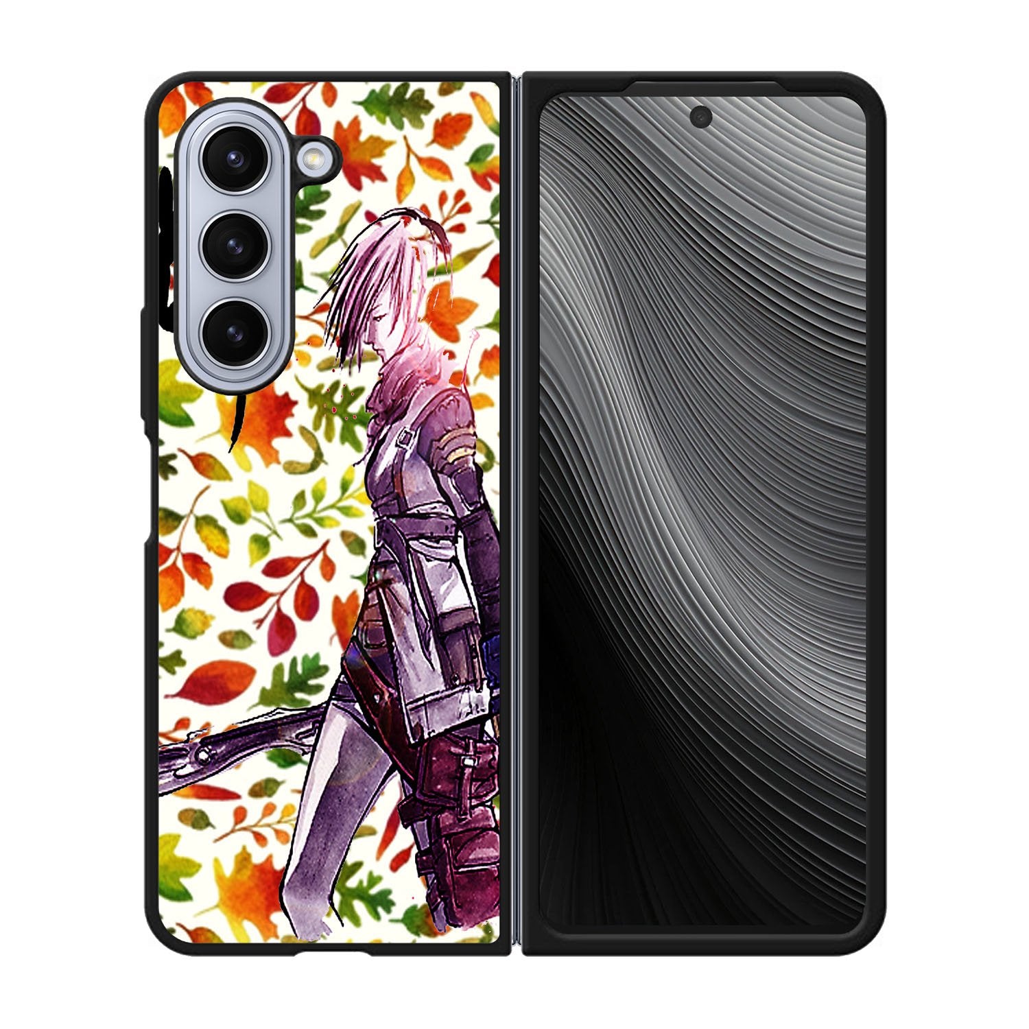 Lightening from Final Fantasy Sumie style Case Samsung Galaxy z Fold 5 5G BC2965