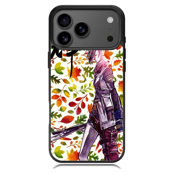 Lightening from Final Fantasy Sumie style iPhone 17 Pro Case BC2965