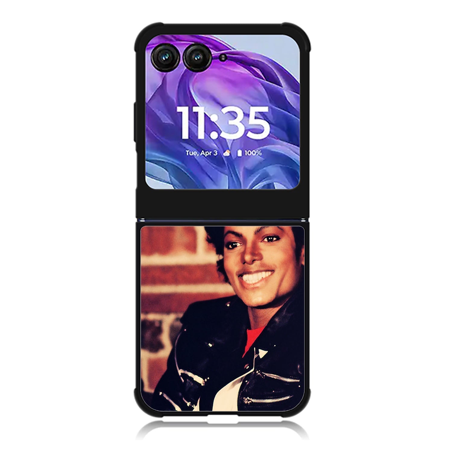 Michael Jackson 2 Motorola Moto Razr 2024 , Moto Razr 50 Case FE2967