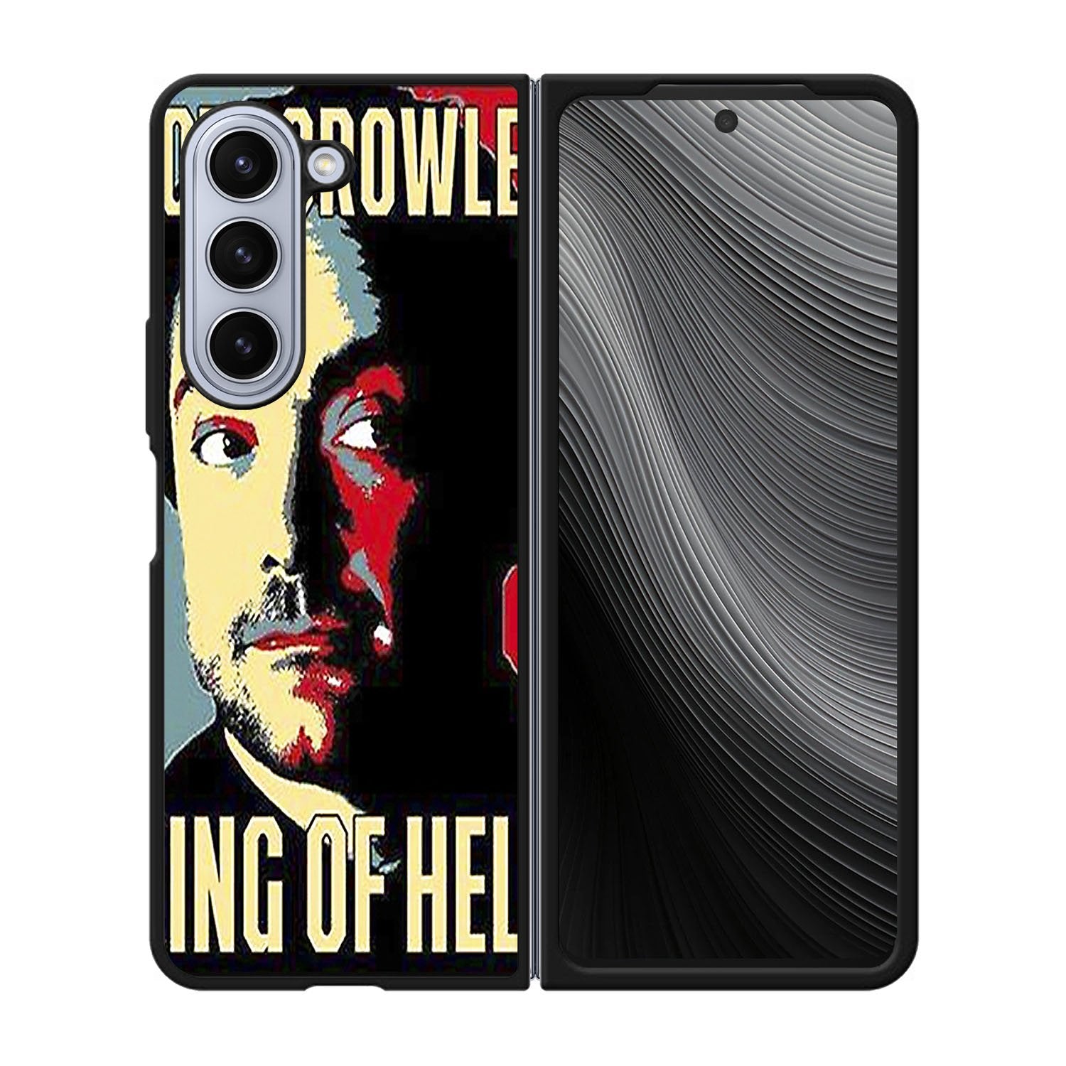 Vote Crowley KING OF HELL Case Samsung Galaxy z Fold 5 5G BC2946