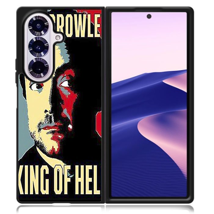 Vote Crowley KING OF HELL Samsung Galaxy Z Fold 7 5G Case BC2946