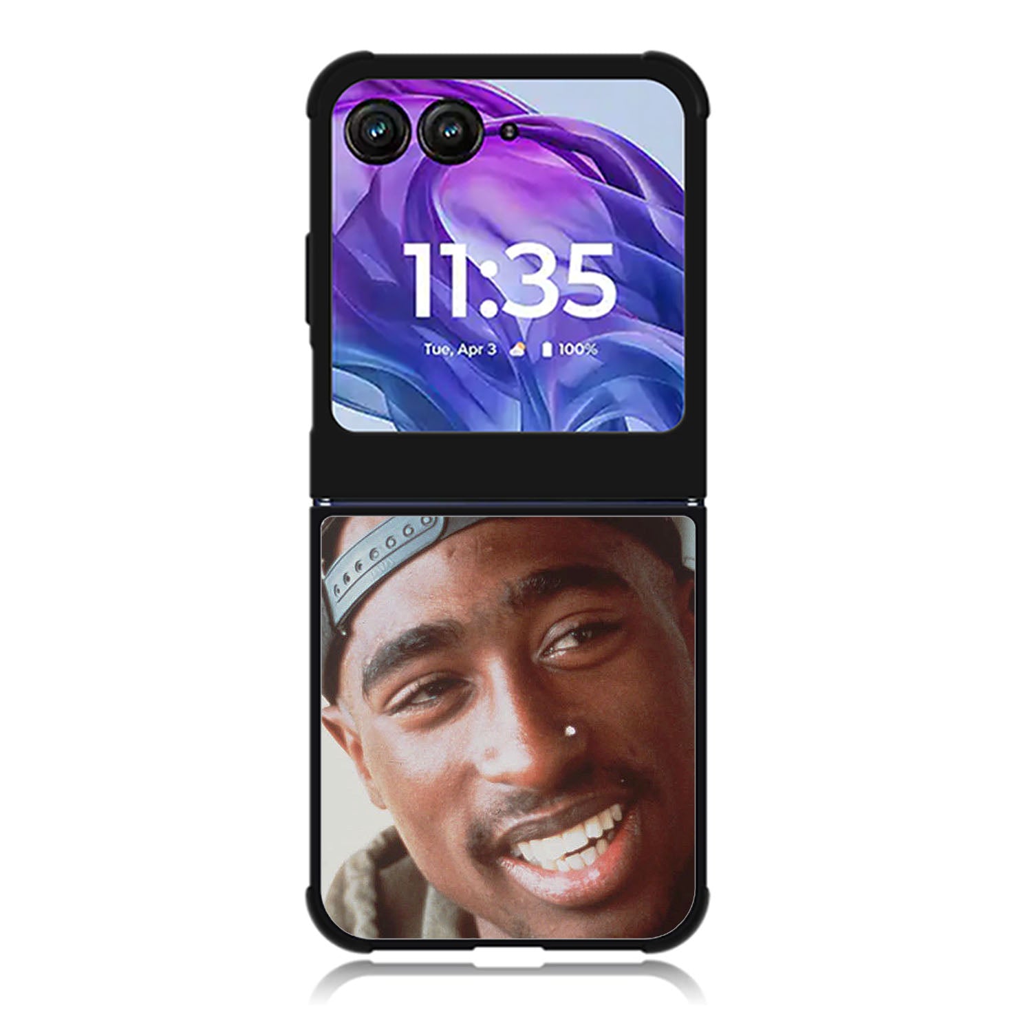 2Pac Tupac Motorola Moto Razr Plus 2025/2024 Case, Moto Razr 50 Ultra 5G BC3034