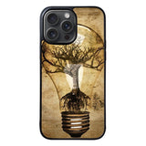 Abstract Tree In Light Bulb Case iPhone 15 Pro BC3042