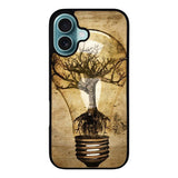 Abstract Tree In Light Bulb Case iPhone 16 Plus BC3042