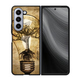 Abstract Tree In Light Bulb Case Samsung Galaxy z Fold 5 5G BC3042