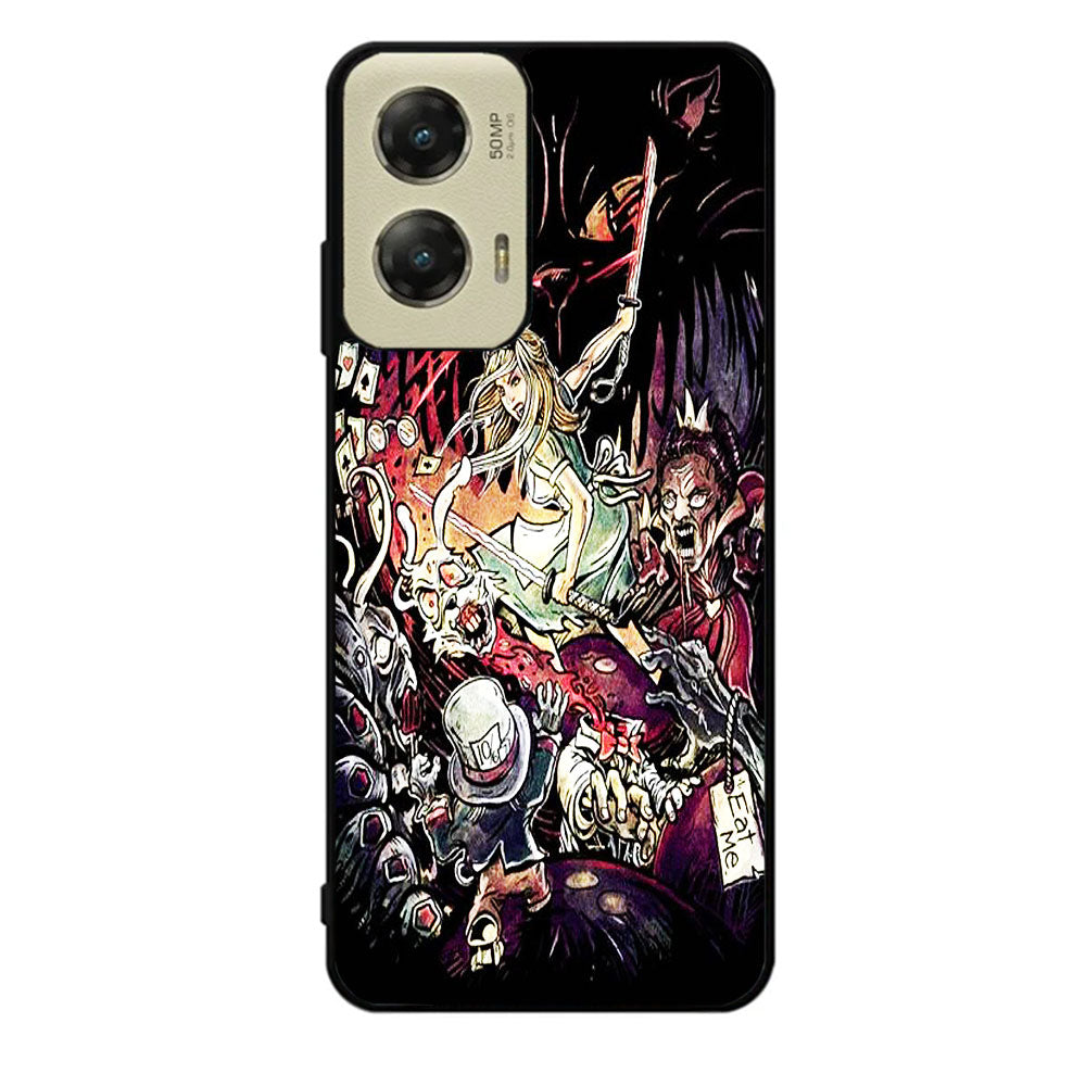 Alice In Wonderland Kill Zombie Case Motorola Moto G Stylus 2024 5G BC3047