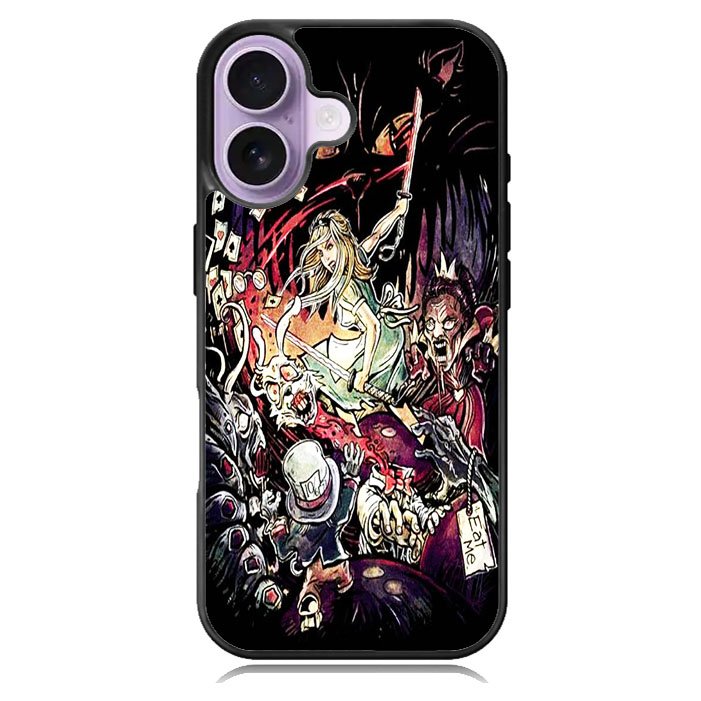 Alice In Wonderland Kill Zombie iPhone 17 Case BC3047