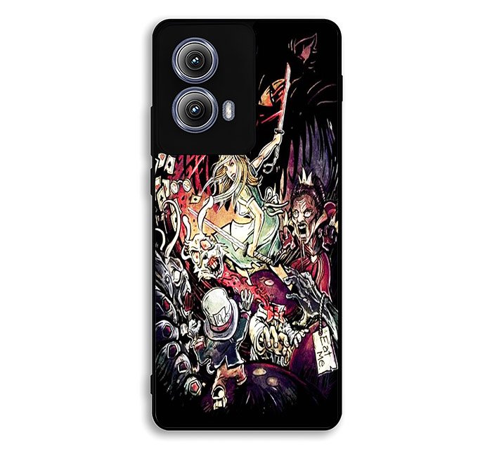 Alice In Wonderland Kill Zombie Motorola Moto Edge 2024 Case BC3047