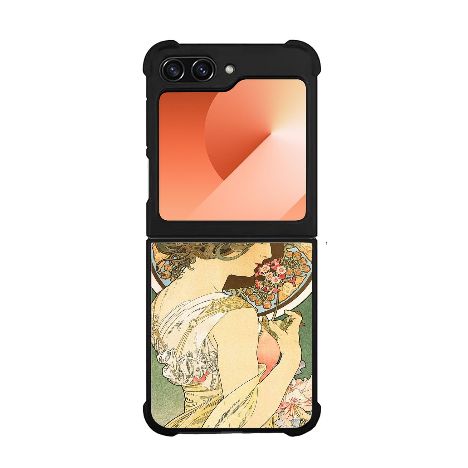 Alphonse Mucha Primrose Art Nouveau Case Samsung Galaxy Z Flip 6 5G BC3052