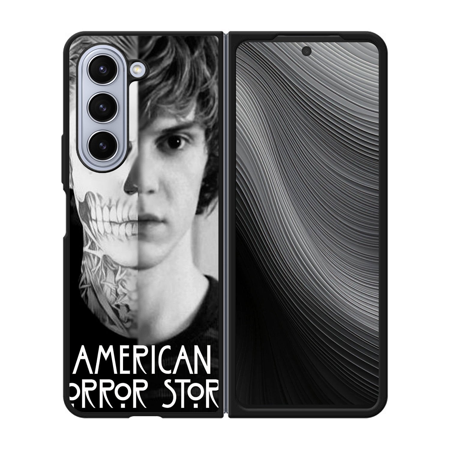 American Horror Story Skull Tate Case Samsung Galaxy z Fold 5 5G BC3054