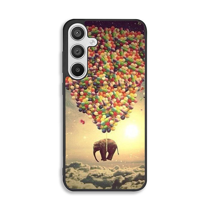 Elephant And Balloon Samsung Galaxy A26 Case BC3022