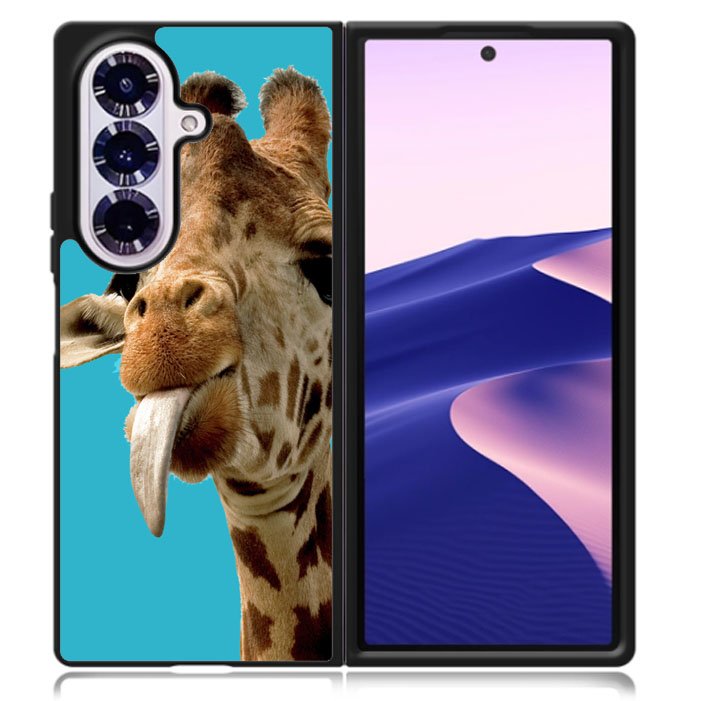 Giraffe Funny Samsung Galaxy Z Fold 7 5G Case BC3028