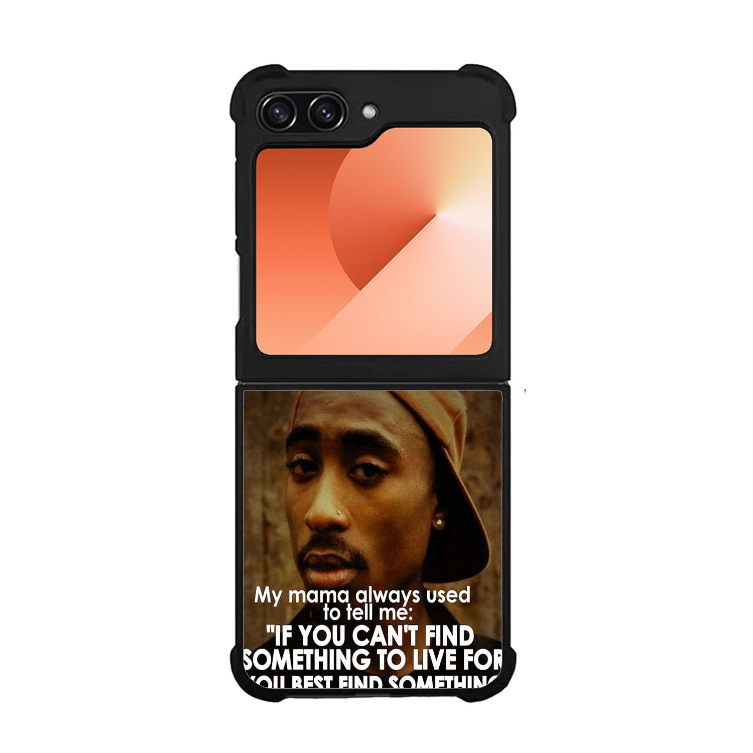 Tupac Quote Case Samsung Galaxy Z Flip 6 5G BC2954